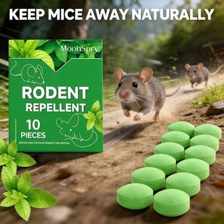Rodent Repellent Tablet  1 packet 10 pcs